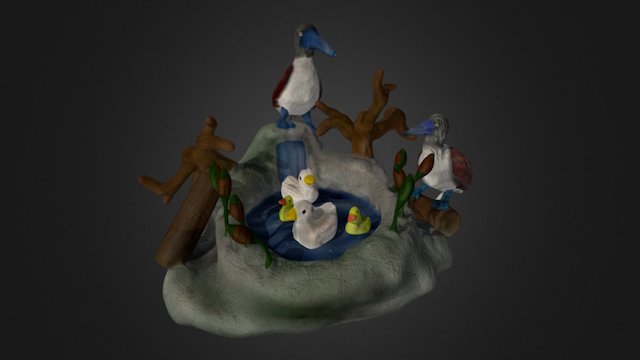 Duck Pond 3D Model