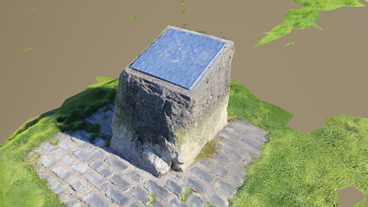 Castle Info Rock 3D Model