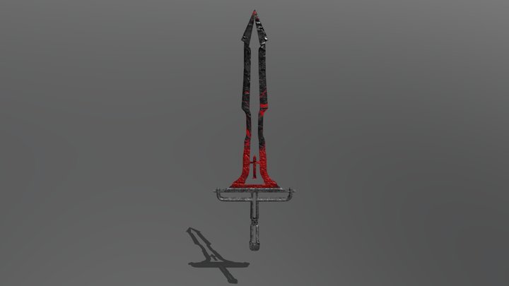 Sword of the Abyss 3D Model