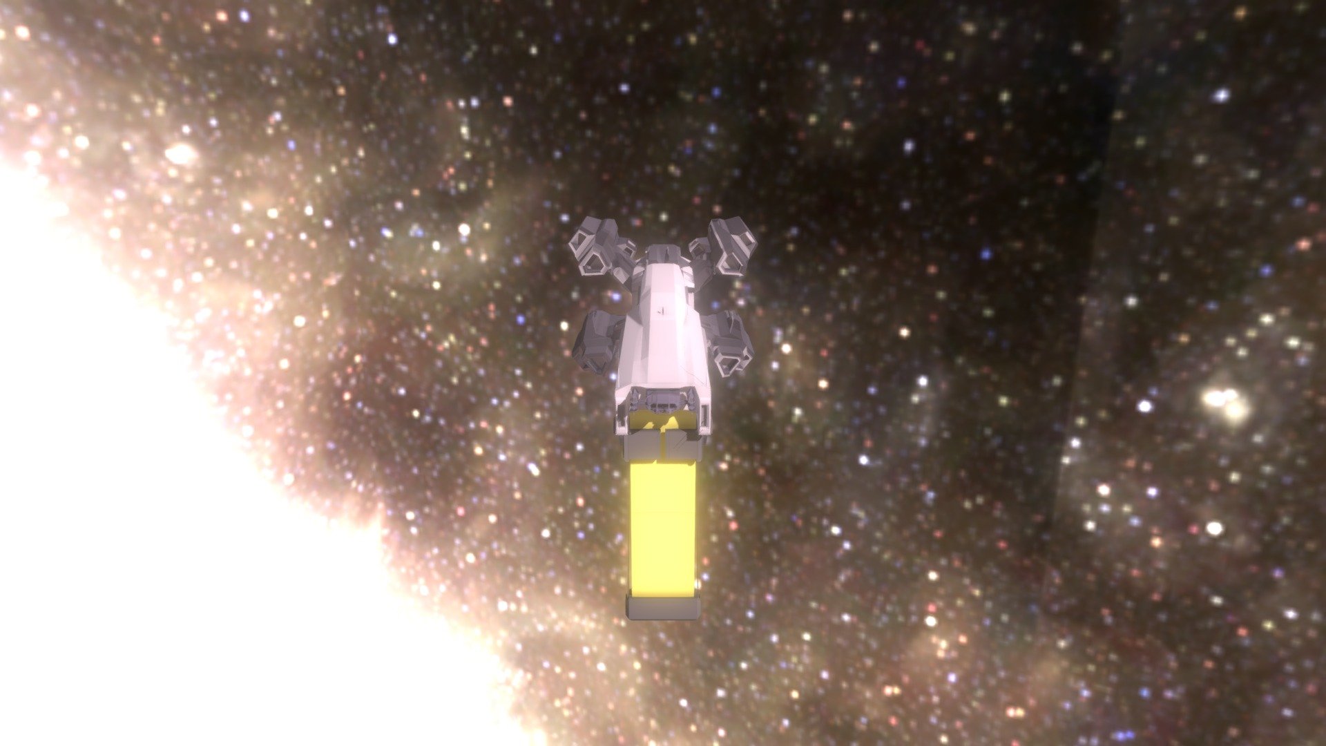 Actiondyne Space Cargo Ship V1-010 — Sketchfab embed 3D viewer