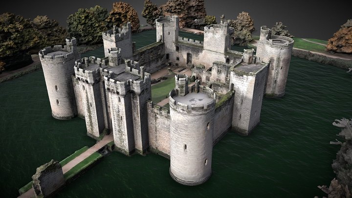 Boadiam Castle 3D Model