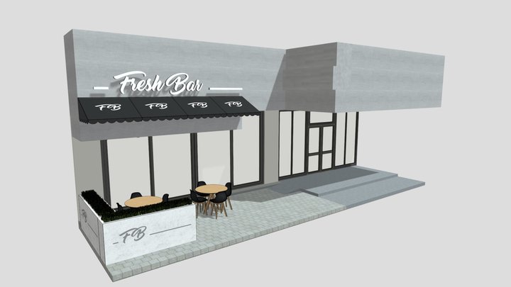 Fresh Bar 3D 3D Model