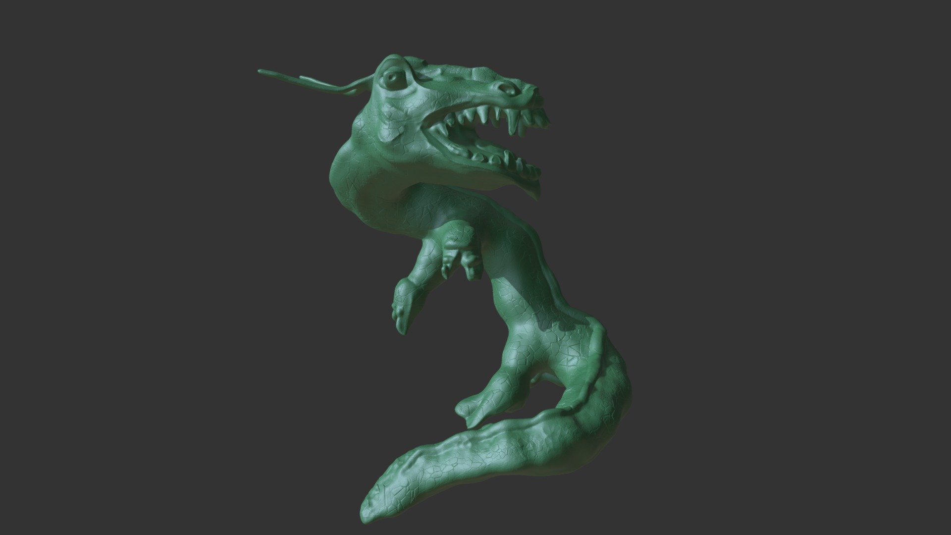 Sculpt January18 day26: ,,dragon" - 3D model by Schnubiiii [d05506e ...