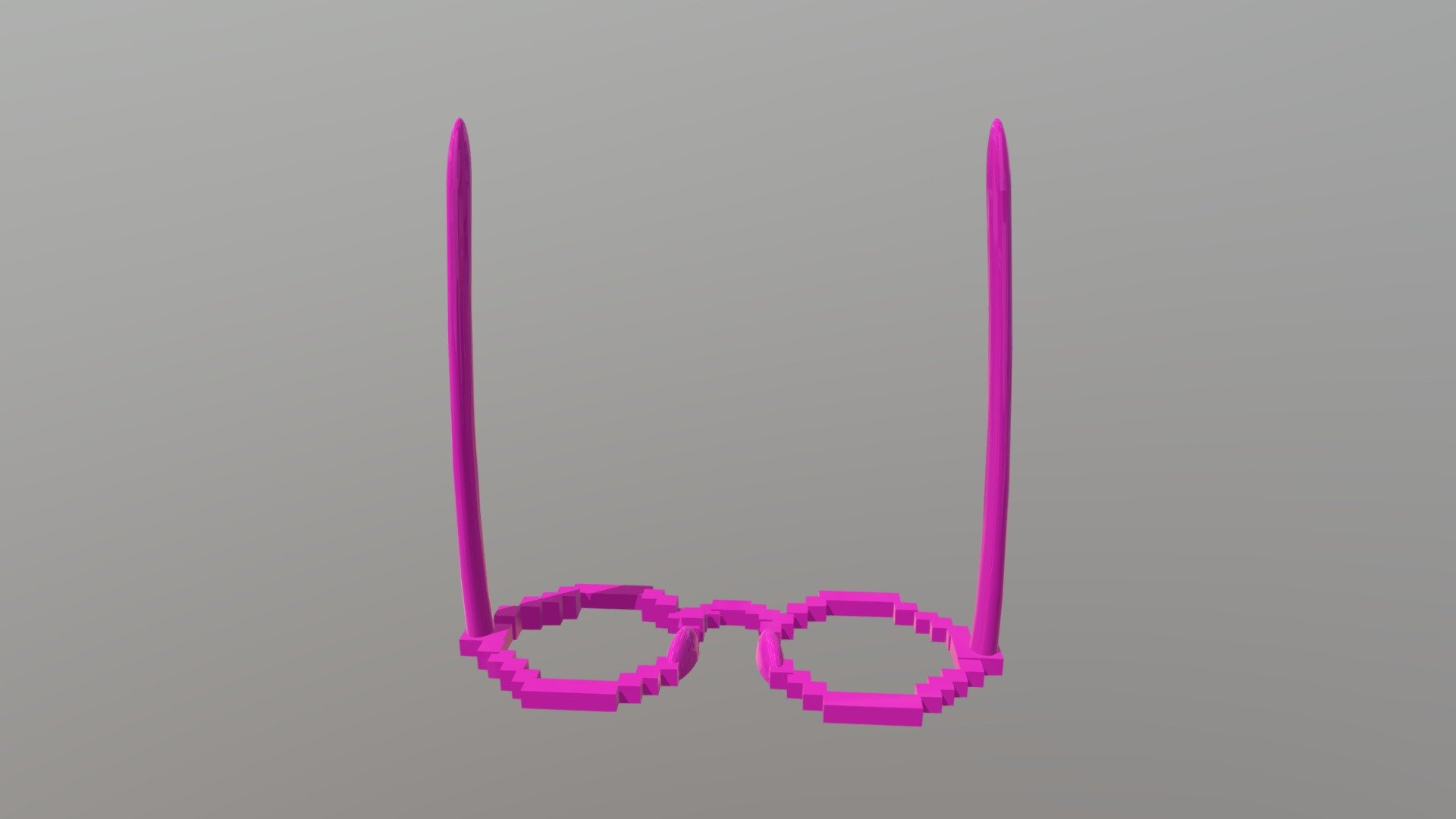 Minecraft Party Glasses 3D model by ttcaruso [d0550e2] Sketchfab