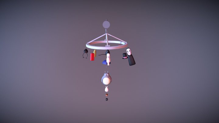 Ghibli Mobile 3D Model