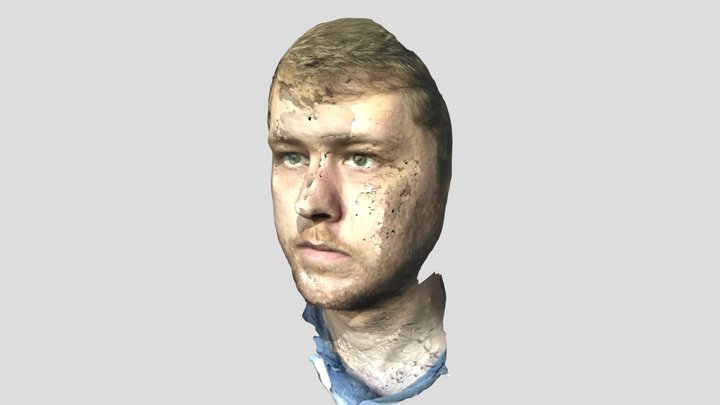 First Self Portrait 3D Model