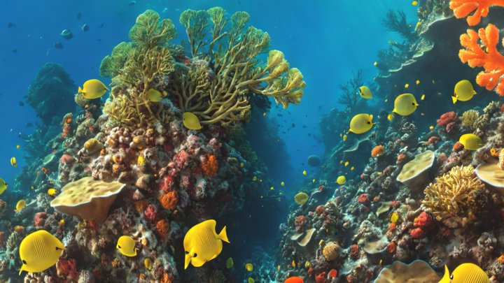 HDRI Coral Reef Panoramas Megapack Vol.2 3D Model