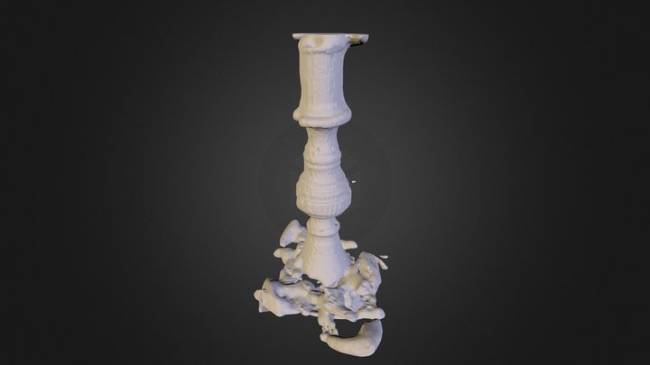 Test Scan - Shiny Candlestick  3D Model