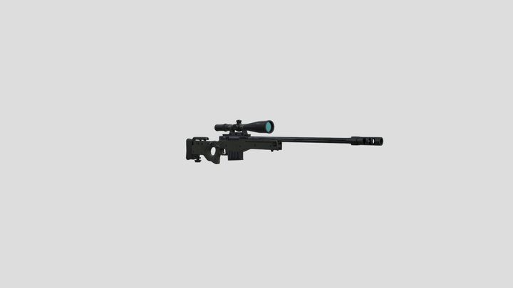sniper 3D Model