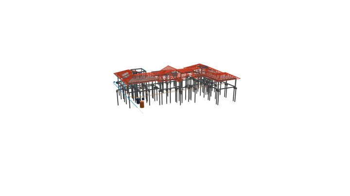 OBRA LCR - EST X HID (PARCIAL) 3D Model