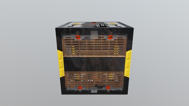 Box Doom 3D Model