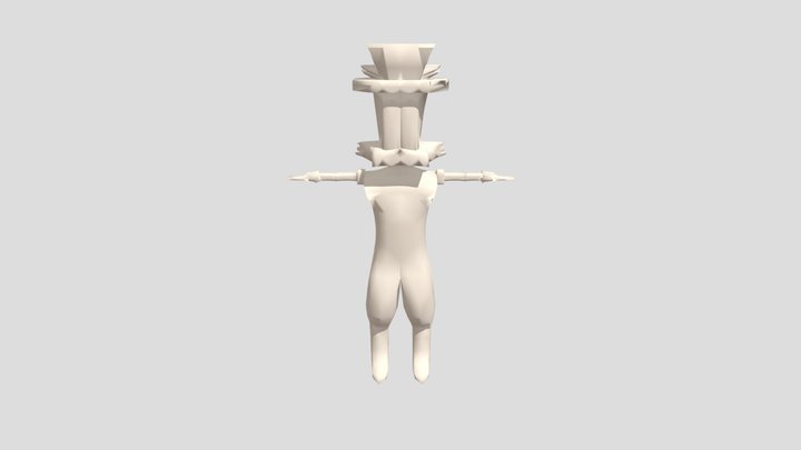 Thomas Low poly in prog 3D Model