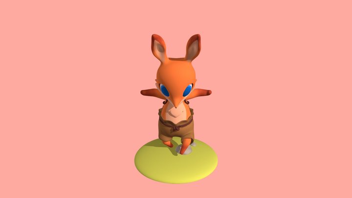 FOX_10432207 3D Model