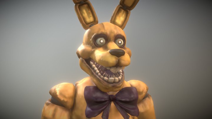 Fazbear Frights - The Yellow Rabbit 3D Model