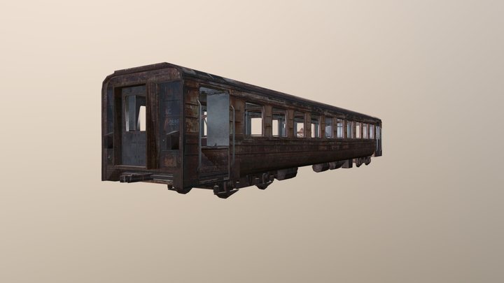 Train_vagon_suburban – Modello 3D gratuito STL