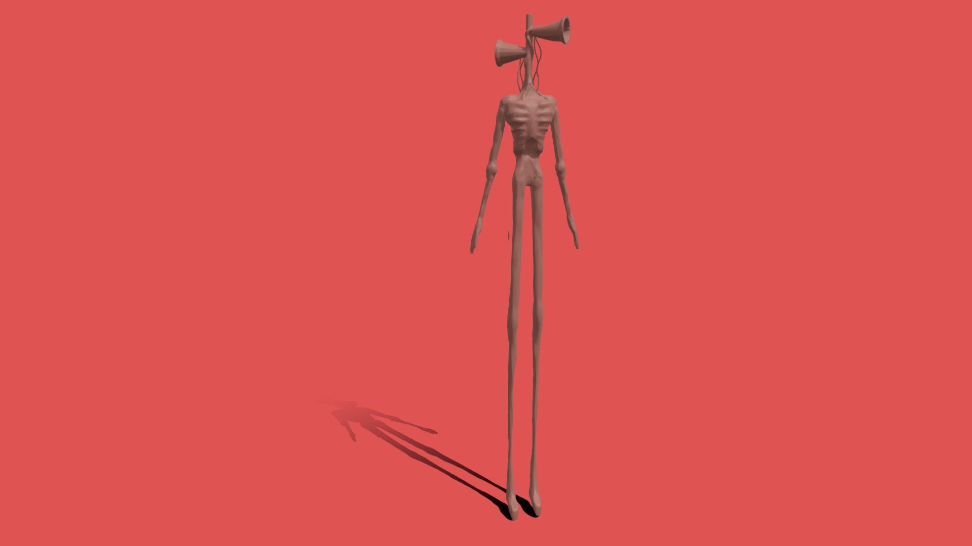 Long Legs Siren Head