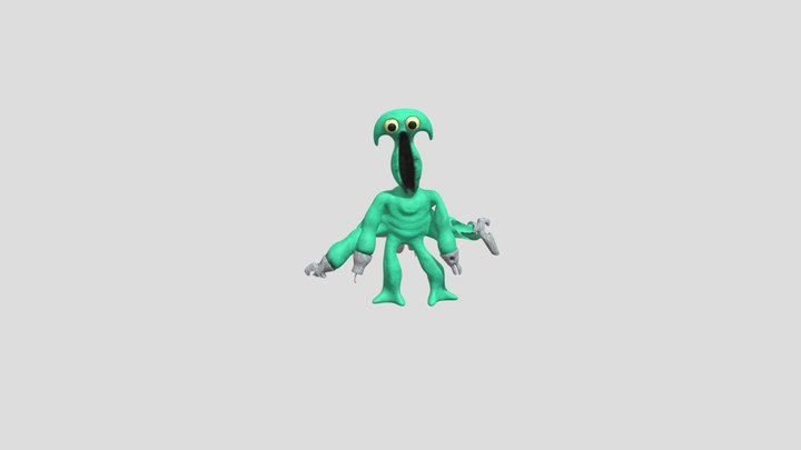 Fuchisa Syringeon// [STUPIDLY RIGGED] GOBB12 3D Model