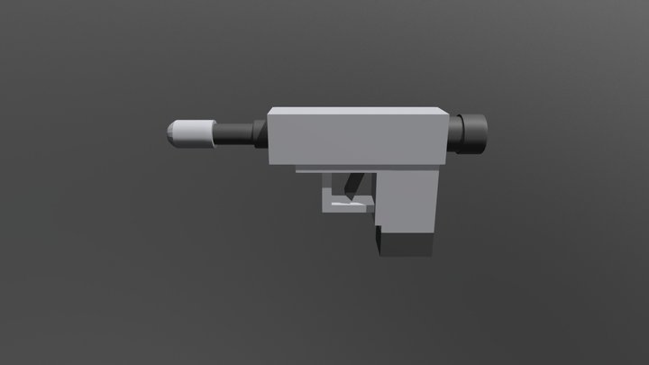Ricks Fake Gun 3D Model