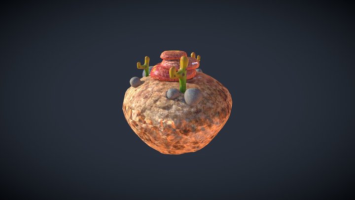 Cactus 3D Model