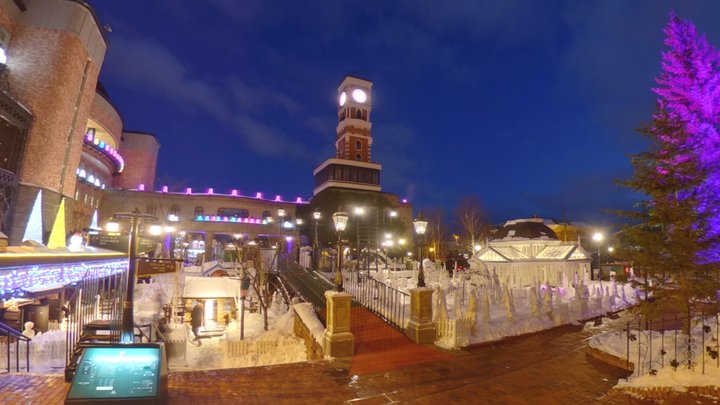 panoAR At Dusk Park 3D Model