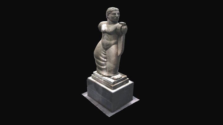 Diana Cazadora Chapultepec 3D Model