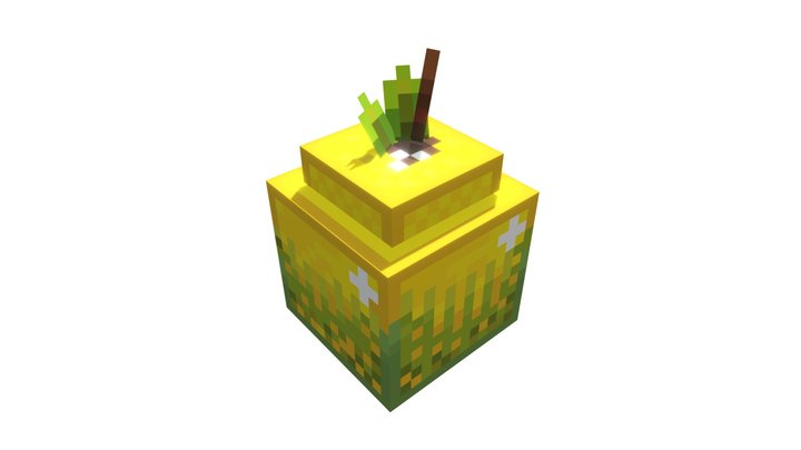 Lemon on Blockbench 3D Model