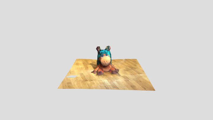 Deer Toy LiDAR 3D-scan 3D Model