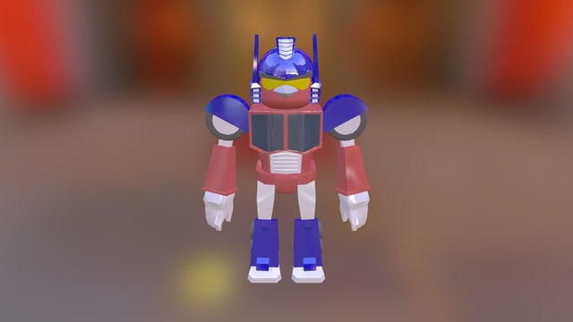 Angry Birds Transformers 3D Model