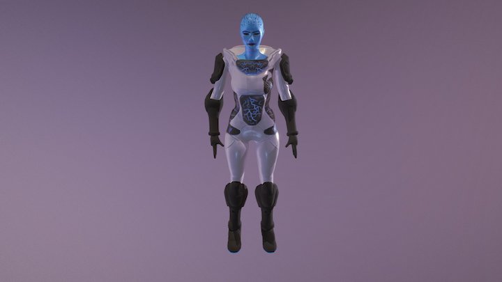 Lara_Forgione_Zbrush_Character 3D Model