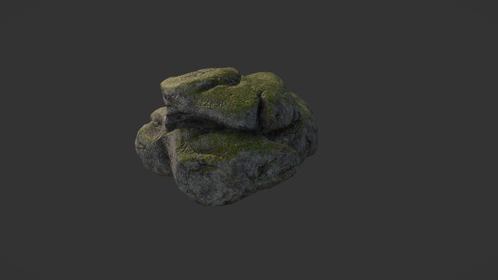 Rock_white_example_2 3D Model