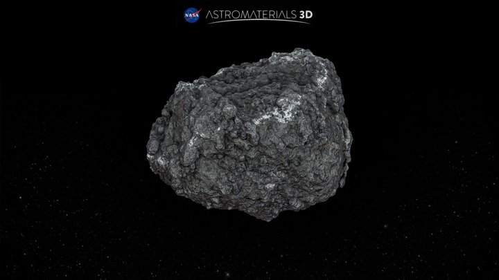 Antarctic Meteorite Sample MIL 15307,0 3D Model