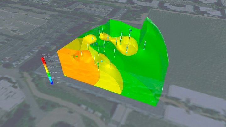 Sediment Excavation 3D Model