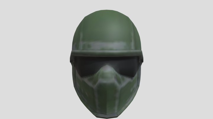 SGT Miles Mask 3D Model