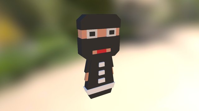 Crossy Ninja 3D Model
