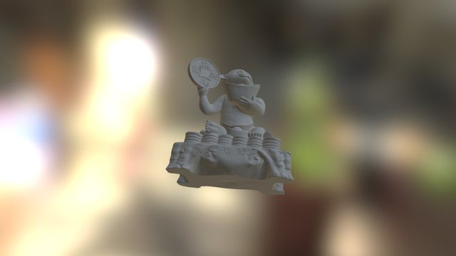 Fortunate Monkey 3D Model