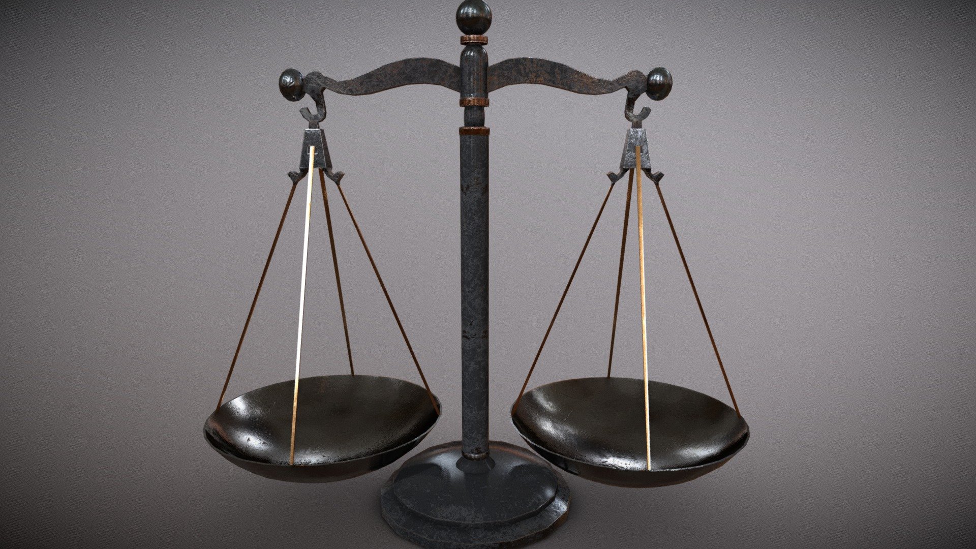 Themis' Scales of Justice Buy Royalty Free 3D model by Incg5764