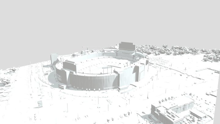 Lambeau_ Field 3D Model