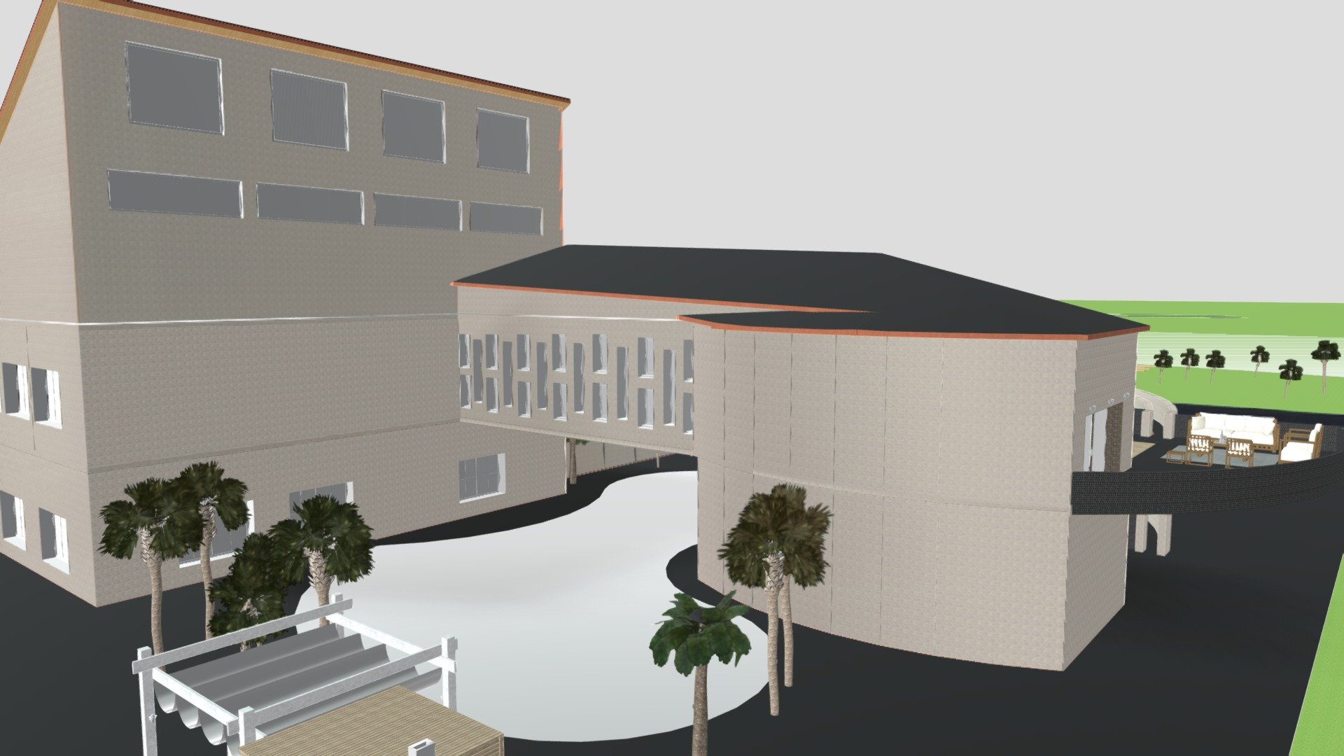 RGV In 3D Virtual Visitor Center - Texas Center - 3D model by ...