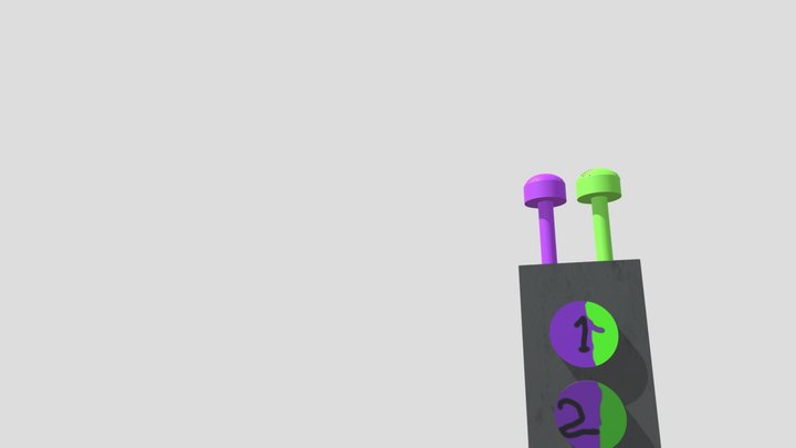 remote by buggy huggy (im not good at texturing) 3D Model