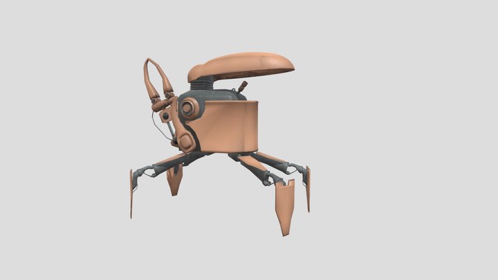Simon Stålenhag Robot 3D Model