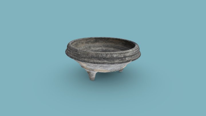 Céramique tripode 3D Model