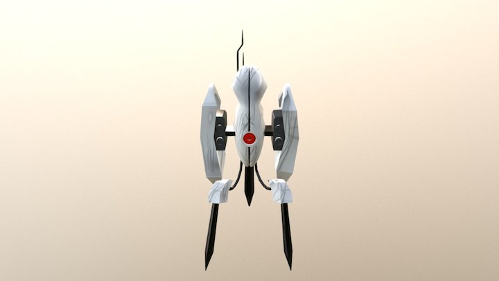 Turret Model 3D Model