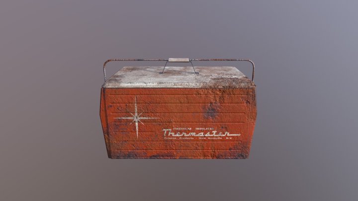 Thermaster Vintage Cooler 3D Model