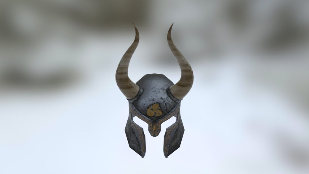 VikingHelmet with runes - 3D model by geckowich [d06cef3] - Sketchfab