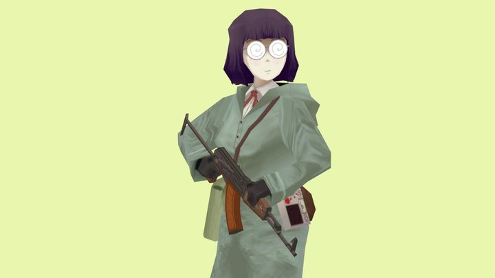 Low poly Pioneer 3D Model