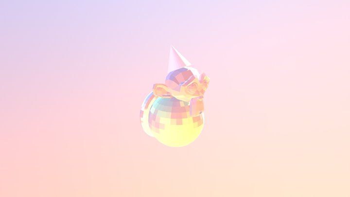 Ma premiere scene blender 3D Model