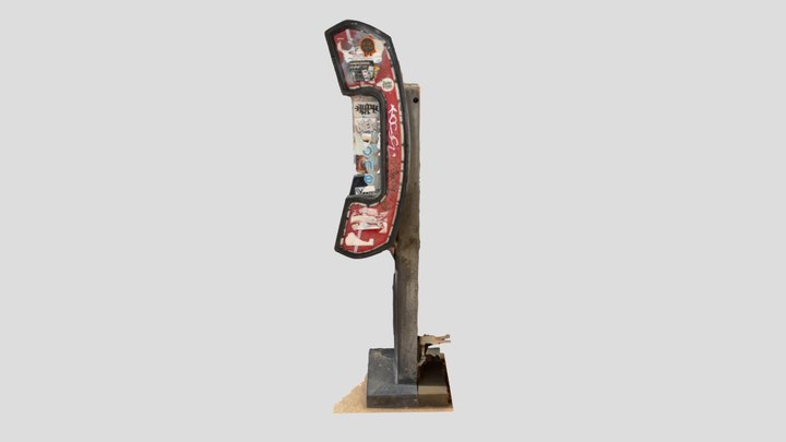 Brokenpayphone 3D Model