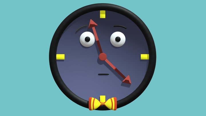 Tony the Talking Clock (TV Pilot) 3D Model