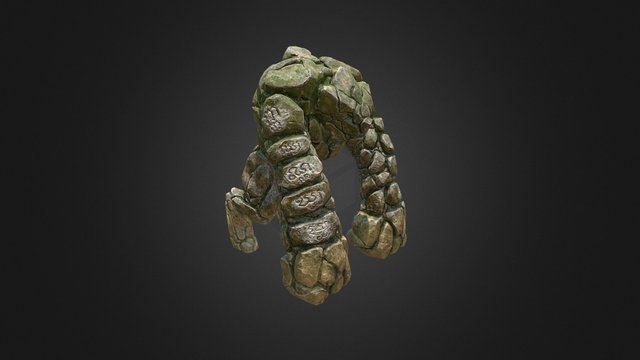 Rock Monster 3D Model