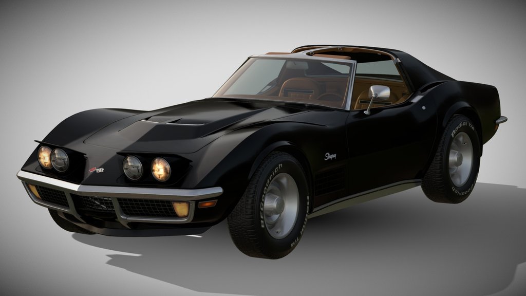 1971 Corvette C3 Stingray T-Top 350